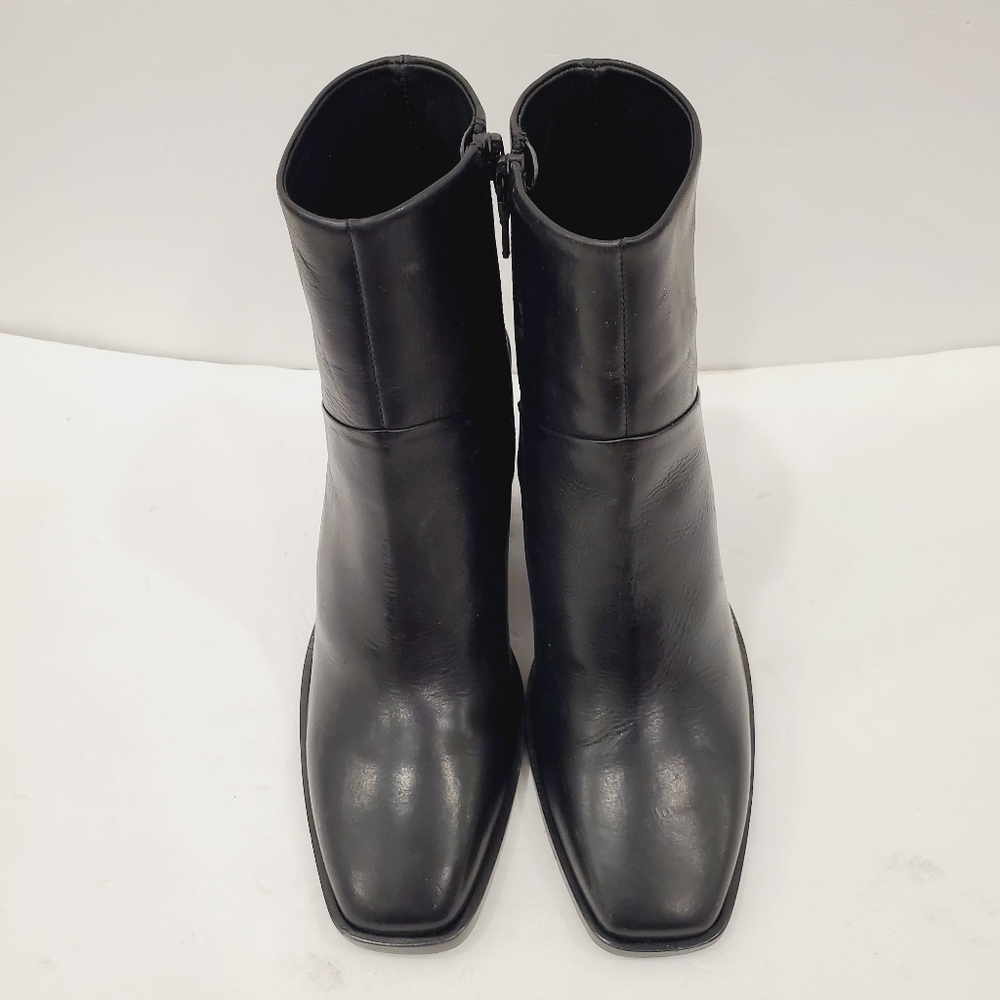 NEW Rag & Bone Axel Zip Up Boot Leather Ankle Boot Black - Picture 3 of 6